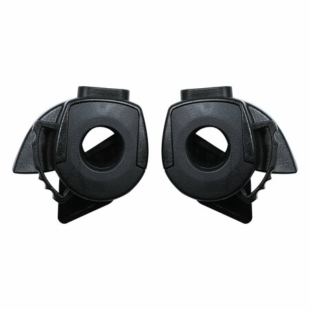 GE Protective Eye Shield Adapters for GH400/401 Safety Helmet, Black/Grey GH618